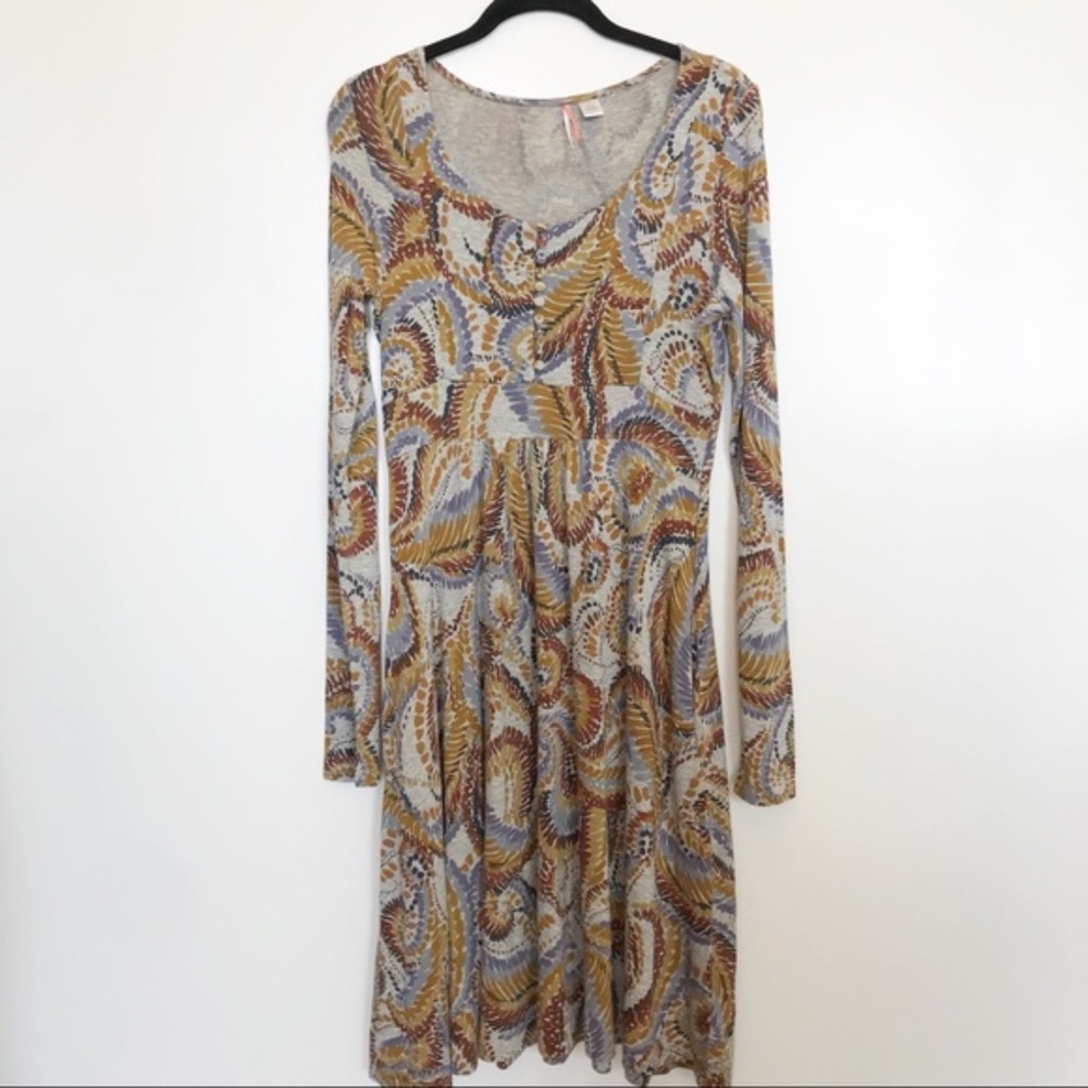 Anthropologie | Ric Rac Patterned Dress - Picture 1 of 4